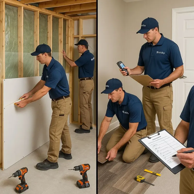 Repairs and Reconstruction process in Durham, CT