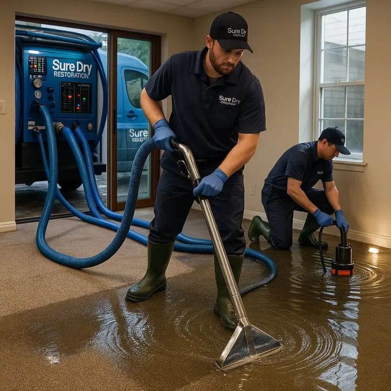 Water Extraction and Removal process in Durham, CT